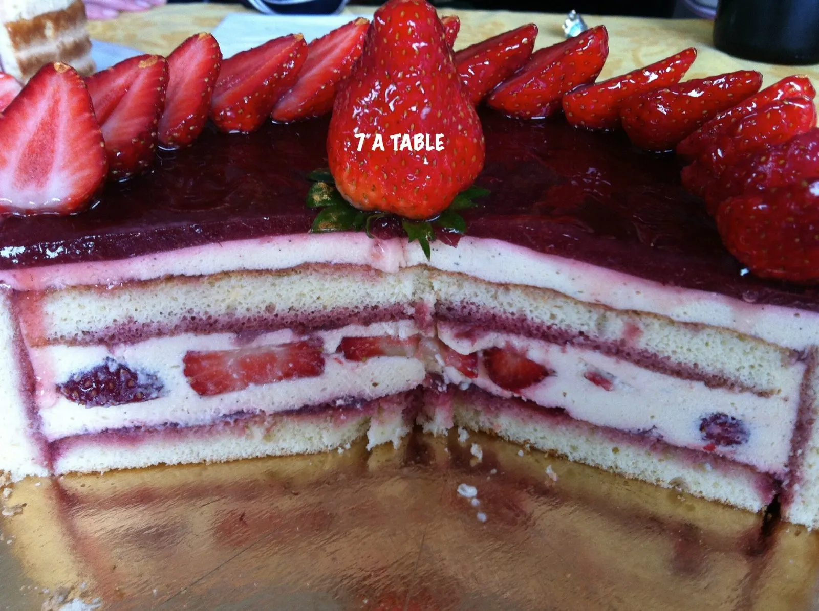 Charlotte aux fraises