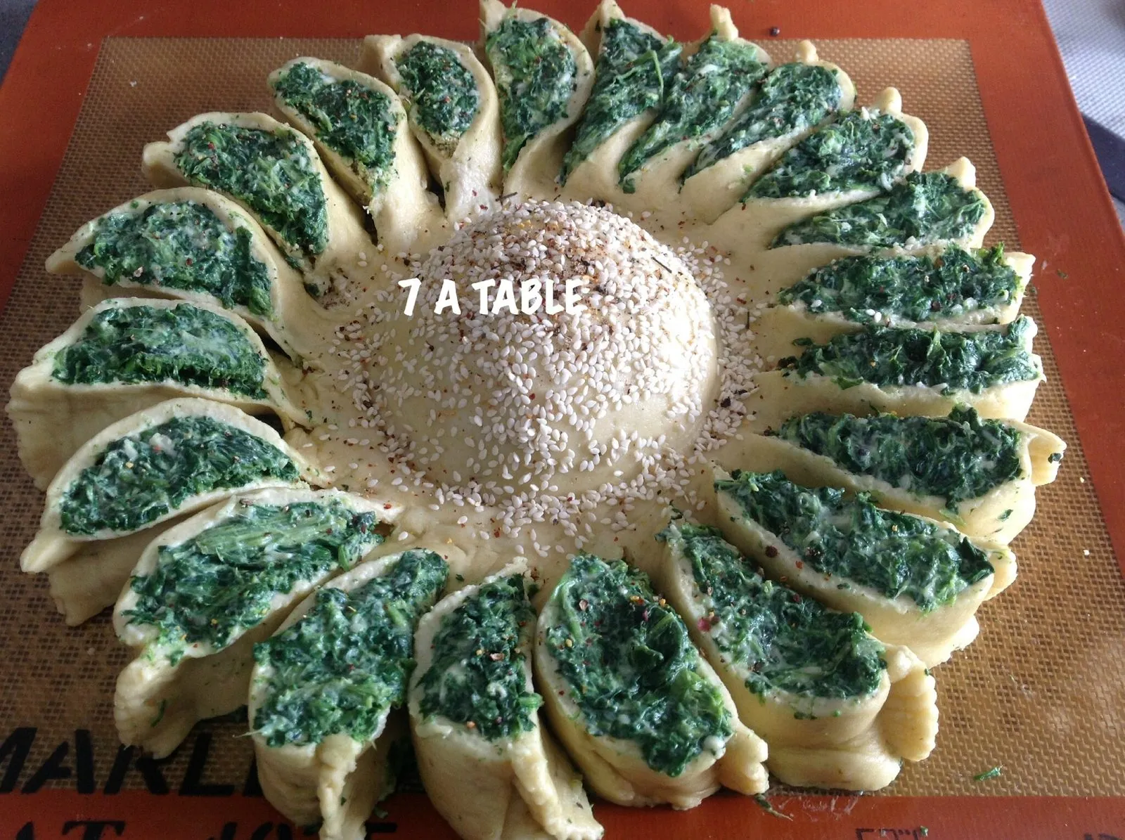 Tournesol epinard ricotta
