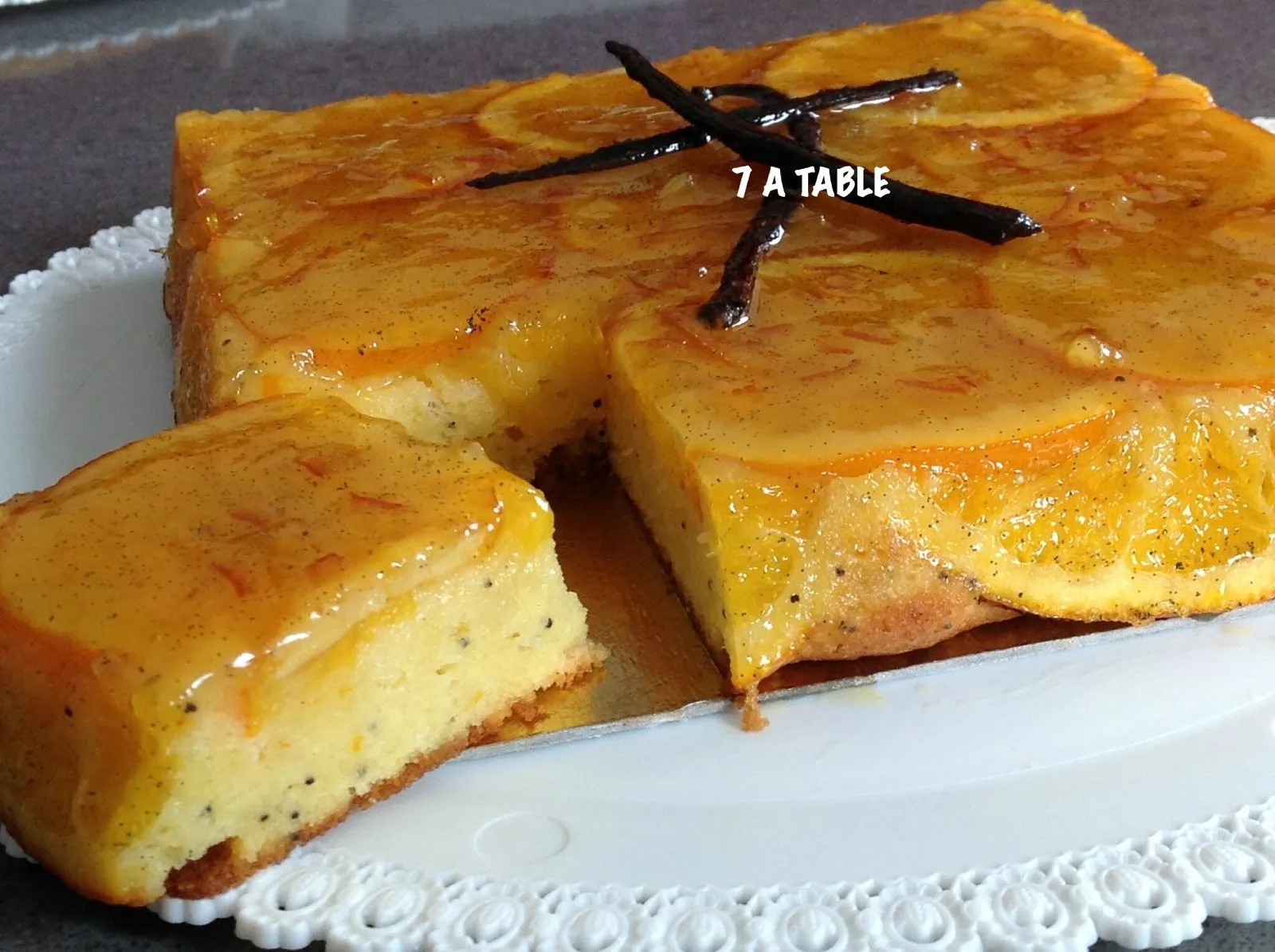 Moelleux à l’orange et au pavot