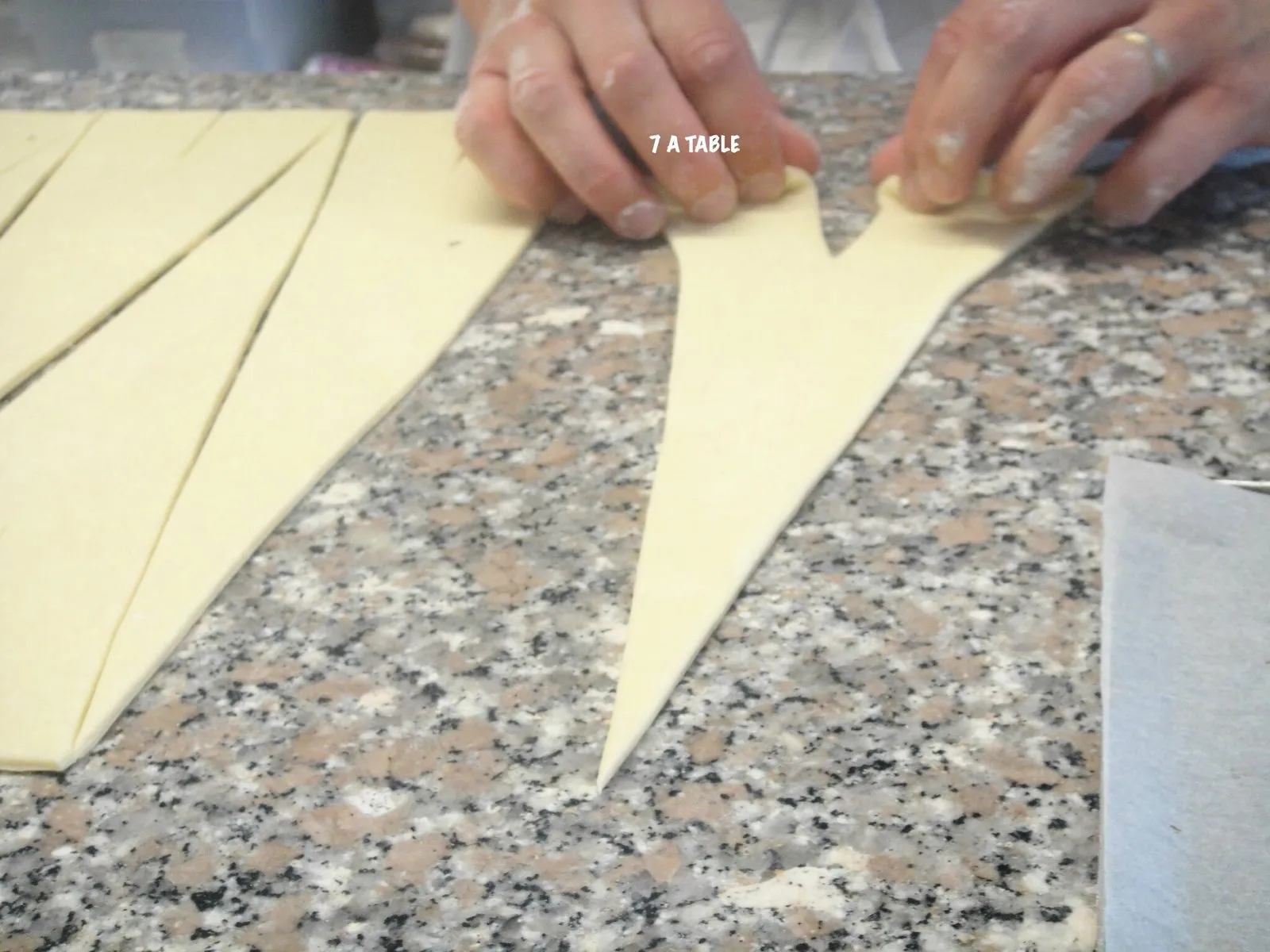Pâte à croissants