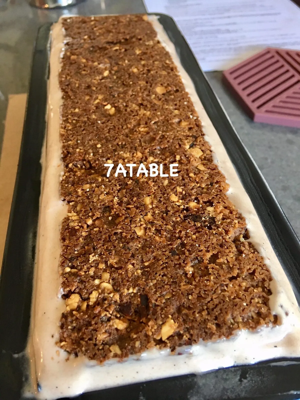 Bûche ou entremet mousse aux marrons