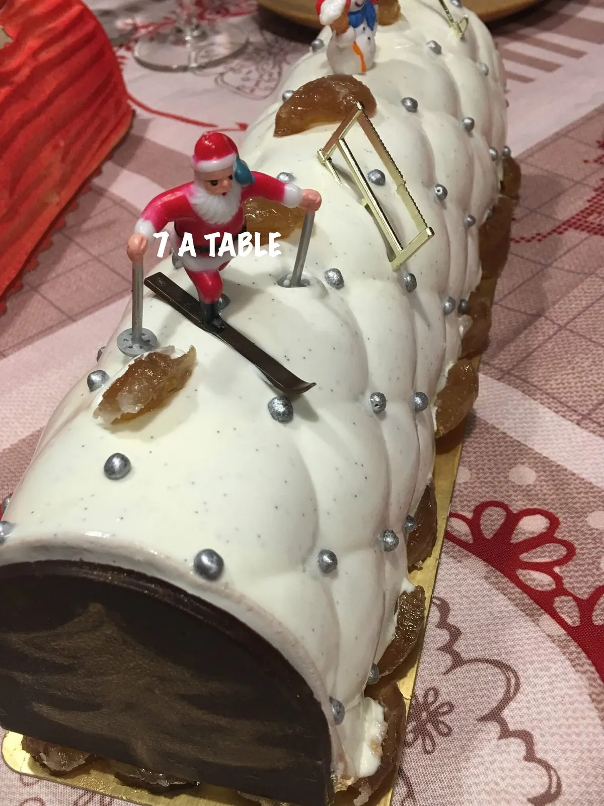 Bûche ou entremet mousse aux marrons